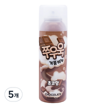 컨트리세이브 쭈우욱 폼솝 버블클렌져 초코, 5개, 200ml