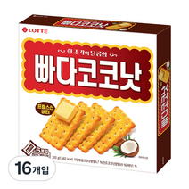 롯데제과 빠다코코낫, 300g, 16개