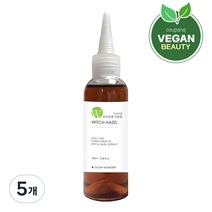 글로우몬스터 프리미엄 위치하젤 추출물 원액, 100ml, 5개