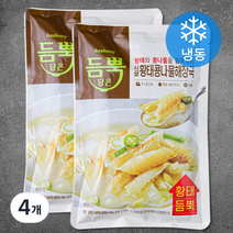 듬뿍담은 사골 황태 콩나물 해장국 1~2인분 (냉동), 600g, 4개