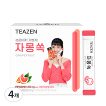 티젠 자몽쏙 분말차, 5g, 30개입, 4개