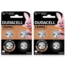 듀라셀 리튬 코인 건전지 CR2016, 2개, 4개입