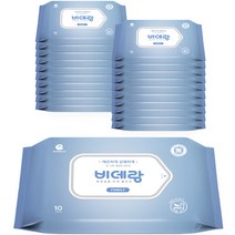 앙블랑 비데랑 패밀리 비데티슈 휴대 리필형, 10매, 20팩