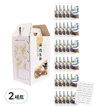 필레오 메세지 한약 봉투 세트, 울릉도체 엄마 아들버전, 2세트