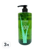 데이랑스 프리미엄 알로에 100 수딩젤, 1058ml, 3개