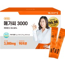 동화약품 메가 비타민C 3000 아스코르빈산 90p, 270g, 1개
