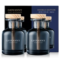 GIOVANNY 차량용 디퓨저 150ml 세트, 2개, 블랙체리, 아쿠아샤워