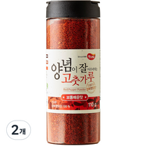 햇님마을 양념이 잘 어우러지는 국산 고춧가루 보통매운맛, 110g, 2개