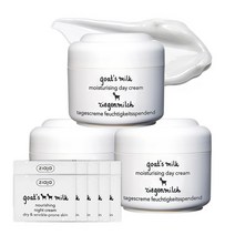 지아자 산양유 데이크림 50ml x 3p + 나이트크림 체험팩 2ml x 10p, 1세트