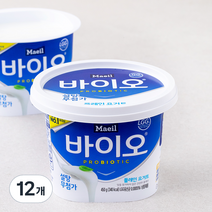 매일바이오 플레인, 450g, 12개