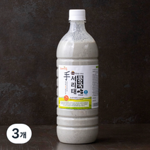 프레시오늘 신선냉장 껍질째 손수 영양가득 진한 윤성순장모님 장단콩 서리태 콩국, 830ml, 3개