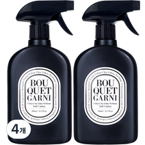 부케가르니 어반시크 섬유탈취제 소프트코튼, 500ml, 4개