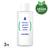 수이스킨 어린 새싹 클린 토너, 200ml, 3개