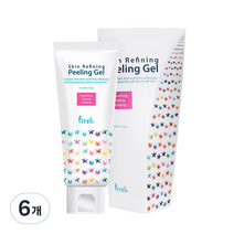 프레티 매끈새결 각질잡는 필링젤, 100g, 6개
