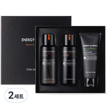 에너지24맨즈 모이스처 토너 150ml + 에멀전 150ml + 폼앤쉐이빙 100ml 세트, 토너 + 에멀전 + 폼앤쉐이빙, 2세트