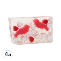 프라이멀엘리먼츠 바디솝 러브버드, 165g, 4개