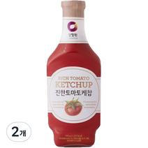 대상 청정원 진한 토마토케찹, 930g, 2개