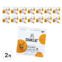 쉨잇 3개월 이상 전연령용 강아지 파우치박스 건식사료 닭가슴살 15p, 닭, 1.2kg, 2개