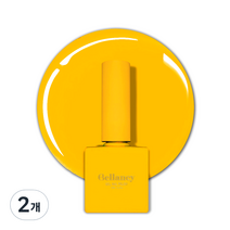 벨랑시 원스텝 젤네일 10ml, SN 06 망고 옐로우, 2개