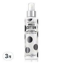 더프트앤도프트 파인 프라그란스 헤어앤바디미스트 엔젤스코튼, 3개, 150ml