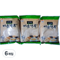 뚜레반 17곡 미숫가루 A+, 6개입, 1kg