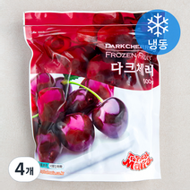 트로피칼마리아 베리필드 다크체리 (냉동), 500g, 4개