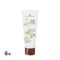 보타니컬테라피 베이비크림, 90ml, 6개