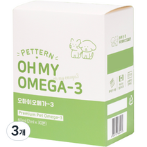 펫턴바이오 오마이 오메가 3 강아지 고양이 2ml x 30p, 3개, 오메가3