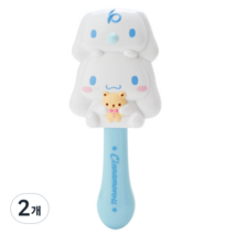 시나모롤 캐릭터 입체 헤어브러쉬, 혼합색상, 2개