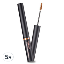 릴리바이레드 스키니 메스 브로우 눈썹 마스카라 3.5g, 01 라이트 브라운, 5개