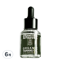 프랑스와즈 유기농 타마누오일 비정제, 30ml, 6개