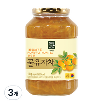 녹차원 153 꿀유자차, 1kg, 3개, 3개