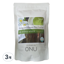 다원 하동 프리미엄 유기농 녹차라떼분말, 500g, 3개, 3개