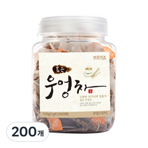 바른약초 볶은 우엉차 삼각티백, 1g, 100개입, 2개