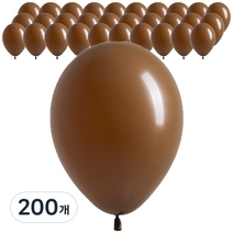 셈퍼텍스 스탠다드 풍선 30cm, 커피, 200개