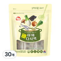 해표 야채 다시팩, 15g, 30개