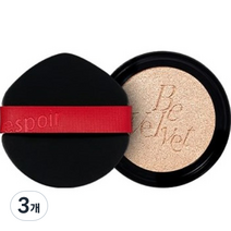 에스쁘아 비벨벳 커버 쿠션 뉴클래스 리필 13g, 베이지 BEIGE, 3개