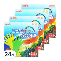 크린손 목이긴 위생장갑 20매, 24개