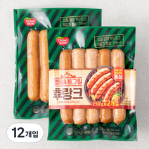 동원에프앤비 동원 캠핑&통그릴 후랑크, 250g, 12개입