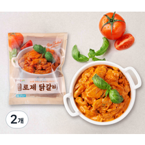 곰곰 로제 닭갈비 / 로제 닭갈비 소스 (냉장), 550g, 2개