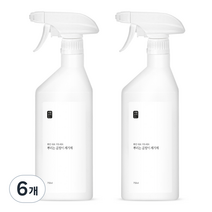 생활공작소 뿌리는 곰팡이 제거제, 750ml, 6개