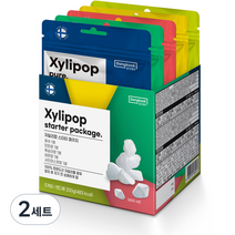 동국제약 자일리팝 자일리톨 캔디 레몬 40g + 샤인머스켓 40g + 퓨어 40g + 복숭아 40g + 민트 40g 세트, 2세트