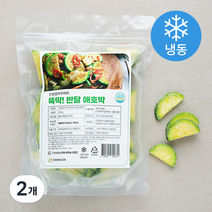 친정엄마꾸러미 뚝딱! 반달 애호박 (냉동), 500g, 2개