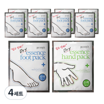 쁘띠페 드라이에센스 핸드 팩 5p + 풋 팩 5p, 4세트