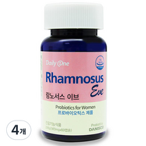 데일리원 람노서스 이브 유산균, 4개, 33.6g