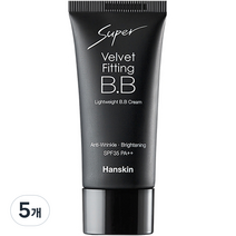 한스킨 수퍼 벨벳 피팅 비비크림 SPF35 PA++ 30ml GH990695, 내추럴베이지, 5개