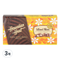 하와이안호스트 아일랜드 맥스 초콜릿, 142g, 3개
