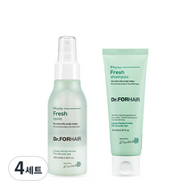 닥터포헤어 피토프레시 두피 토닉 100ml + 샴푸 70ml 세트, 4세트