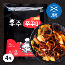 우주쭈꾸미 마라맛 (냉동), 300g, 4개