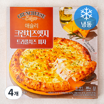 애슐리 크런치즈엣지 트리플치즈피자 (냉동), 395g, 4개
